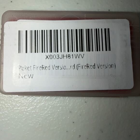 Pokémon FireRed Version (Nintendo Game Boy Advance 2004) Cartridge Not Authentic - Picture 6 of 6